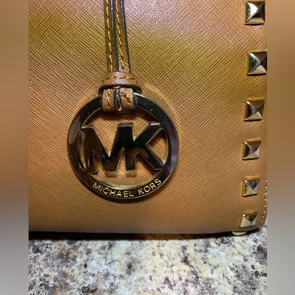 Michael Kors Studded Leather Handbag